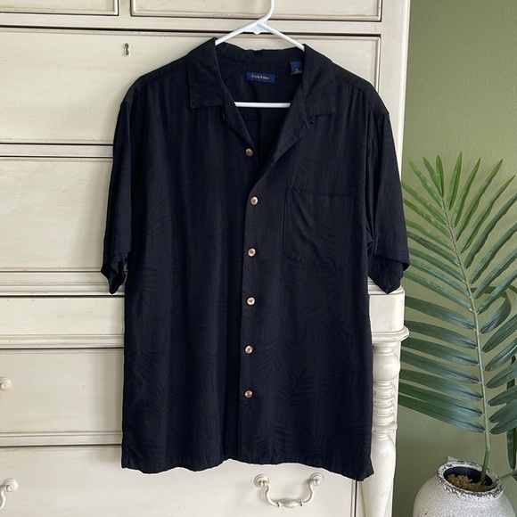 Club Room Other - Club Room Men’s Short sleeve Black Dress shirt size M
